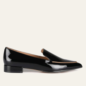 Dress Flats Black Patent Leather