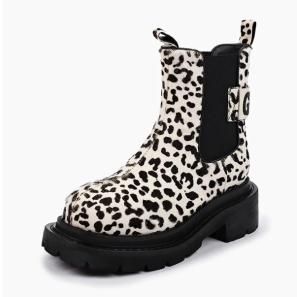 Leopard Chelsea Boots for Women