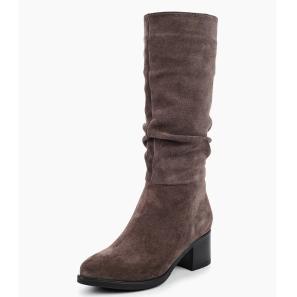 Suede Leather Women High Boots