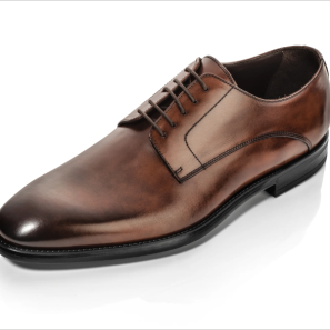 Dark Brown Calf Leather Derby