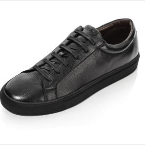 Wonderful Black Lace-up Sneakers for Men