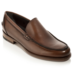 Brown Leather Loafers for Men