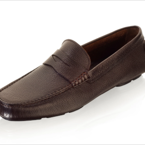 Brown Soft Leather Men's Mocassin