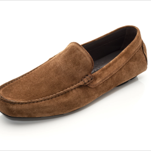 Brown Suede Men's Drivers