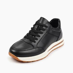 Coffee Suede Running Shoes for Men