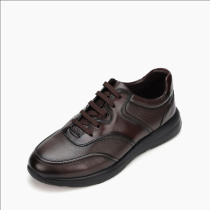 Brown Cow Leather Men's Casual Shoes