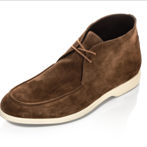 Brown Suede Leather Men's Chukka Boots