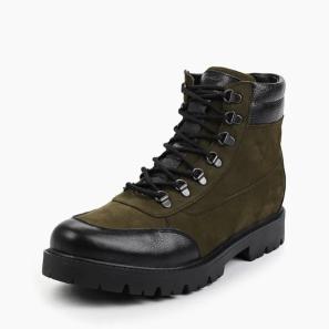 Green Suede Boots for Men 