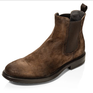 Brown Suede Mens Chelsea Boots