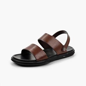 Brown Sandals for Mens Leather