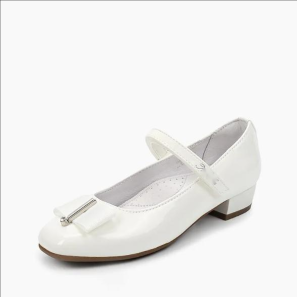 White Patent Mary Jane School Shoes