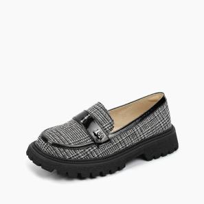 Kid-size Loafers Chunky Lug Sole