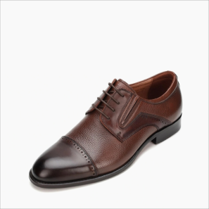 Brown Leather Mens Dress Shoes Factory Direct