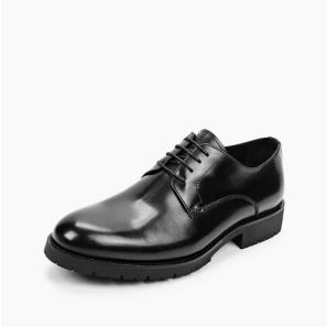 Black Leather Formal Shoes for Men