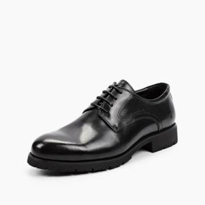 Black Leather Popular Men's Dress Shoes